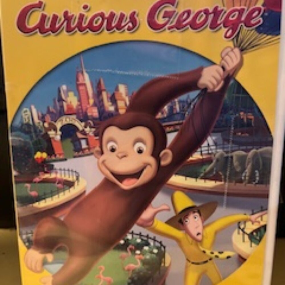 Curious George Dvd-Feature Film with Will Ferrell and Drew Barrymore
